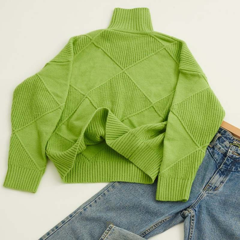Aurora | Cozy High Neck Sweater