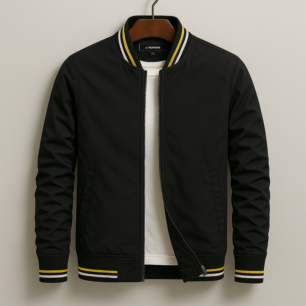 DIVAUSS | Striped Bomber Jacket