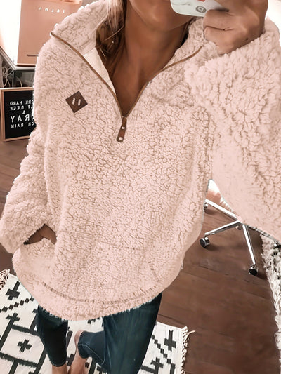 Noor – Teddy Sweater with Zipper