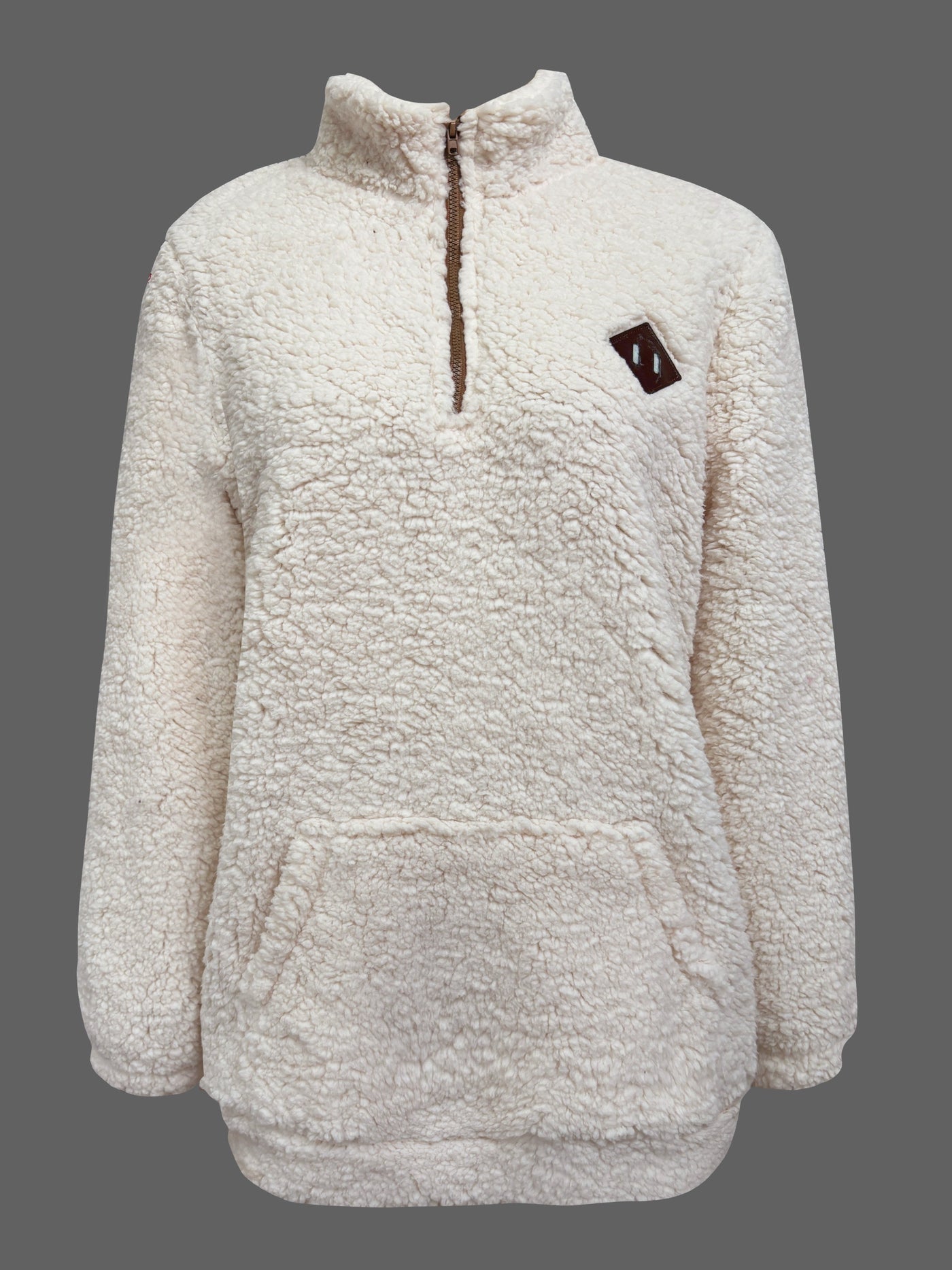 Noor – Teddy Sweater with Zipper
