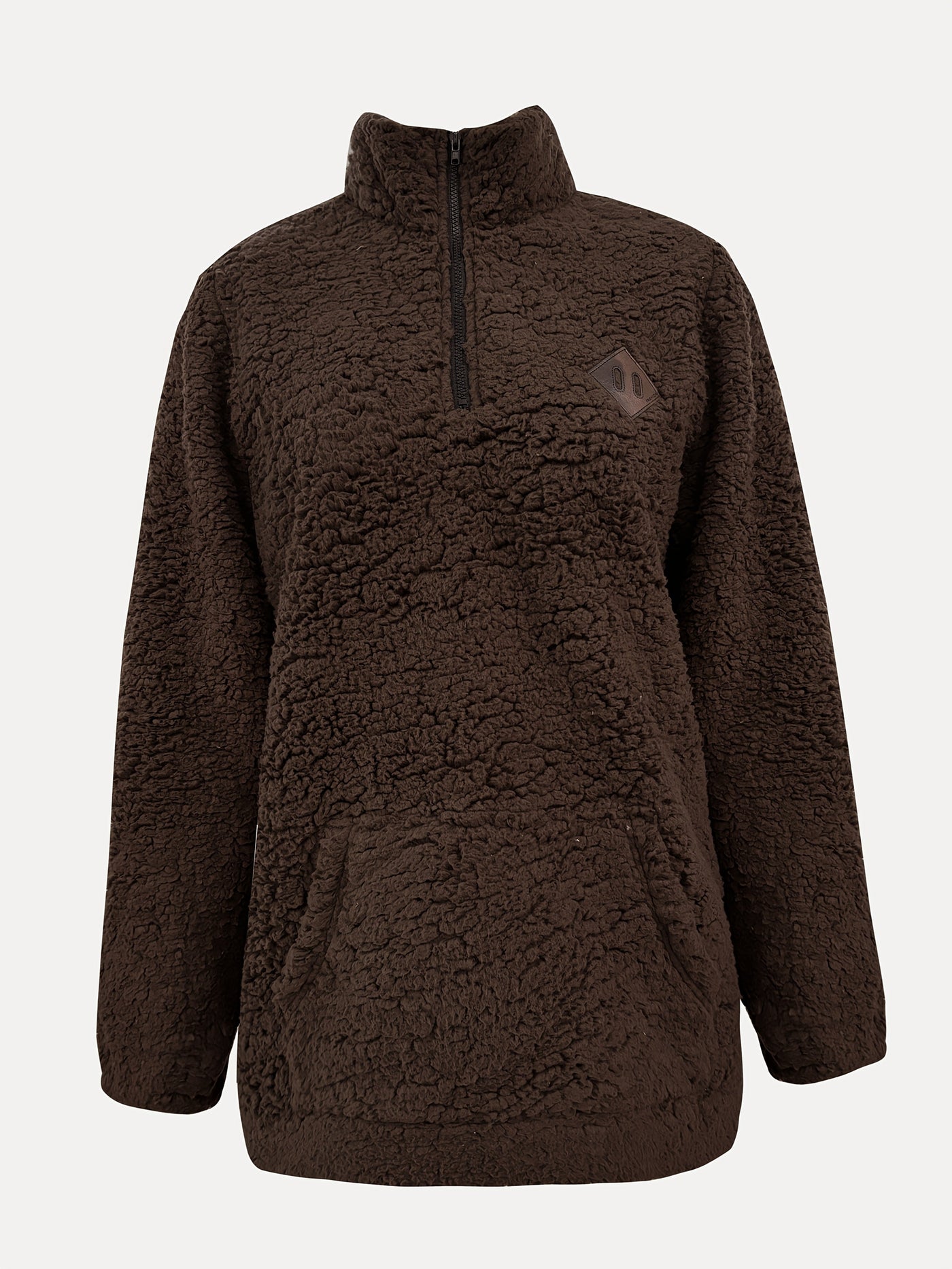 Noor – Teddy Sweater with Zipper