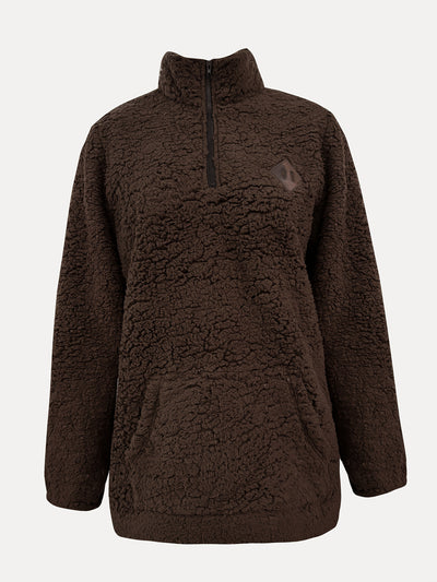 Noor – Teddy Sweater with Zipper