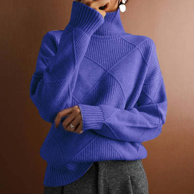 Aurora | Cozy High Neck Sweater