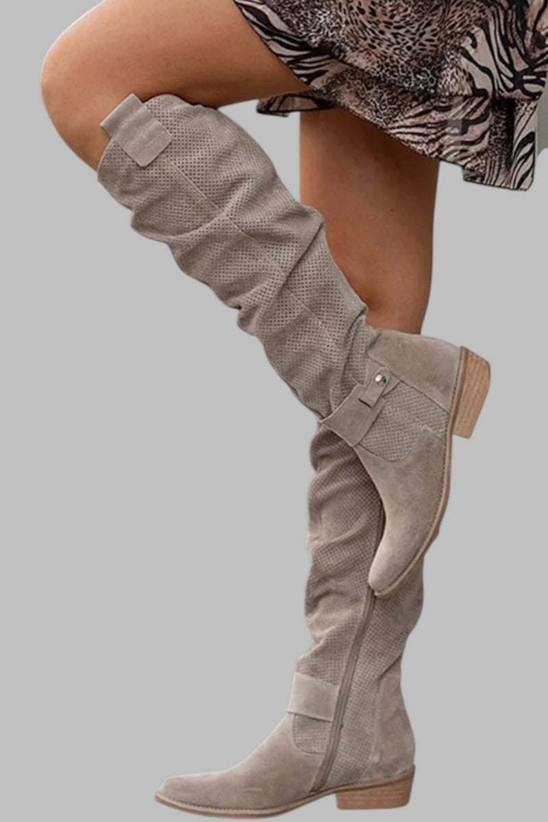 Sienna — Suede Over-the-Knee Boots