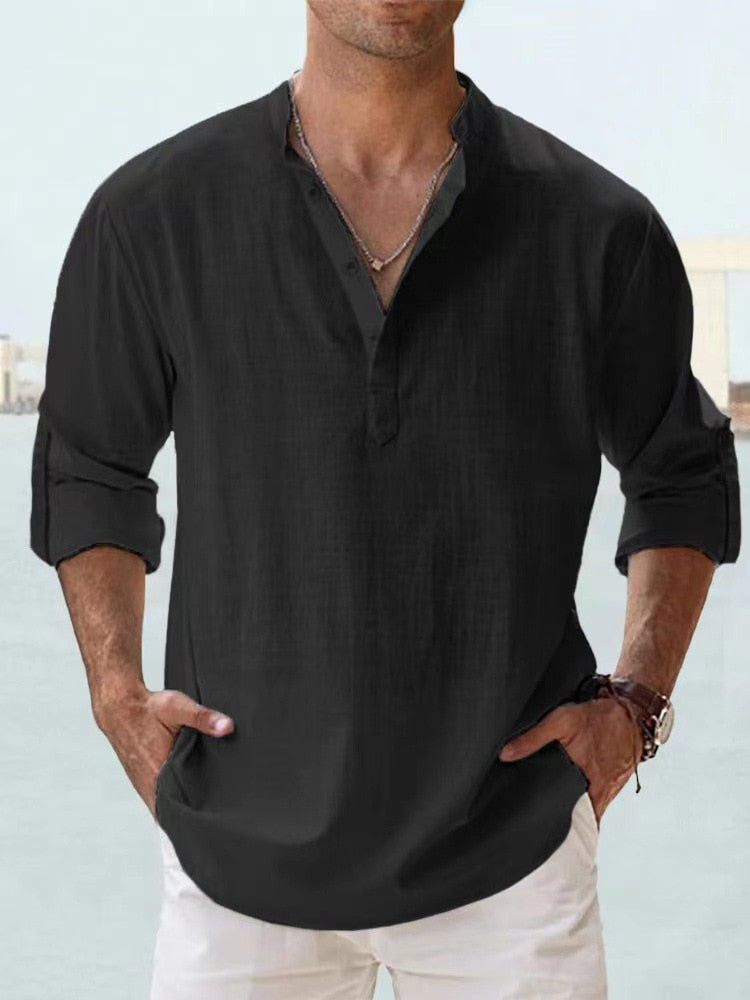 DIVAUSS | Breathable Linen Shirt
