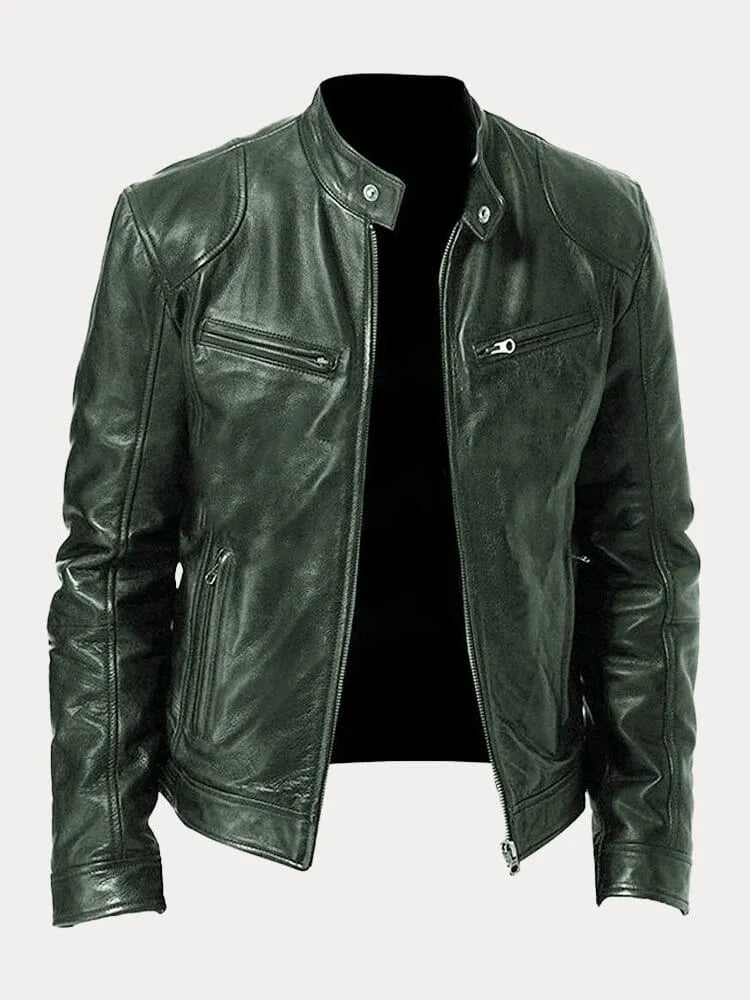 DIVAUSS | Classic Leather Jacket