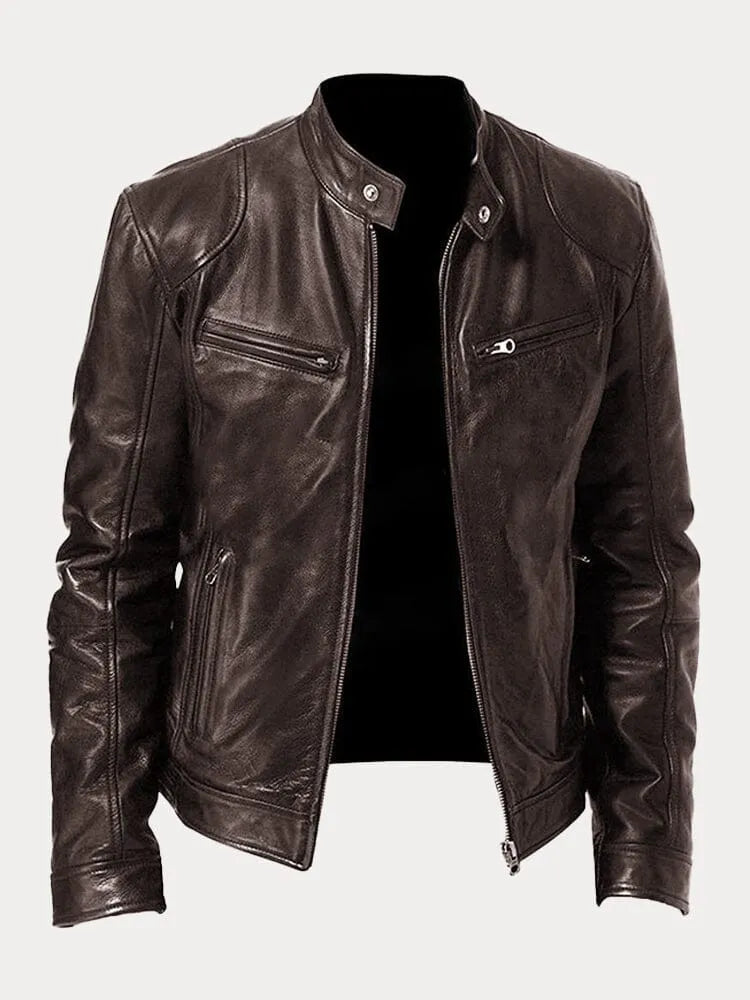 DIVAUSS | Classic Leather Jacket