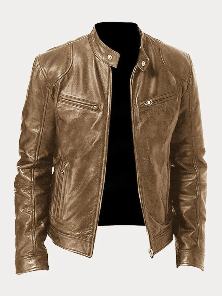 DIVAUSS | Classic Leather Jacket
