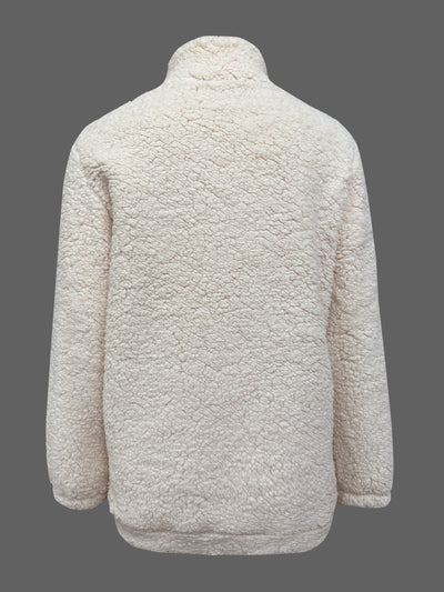 Noor – Teddy Sweater with Zipper