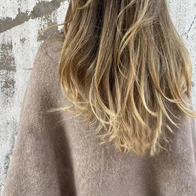 Valeria – Cropped Coat with Statement Sleeves